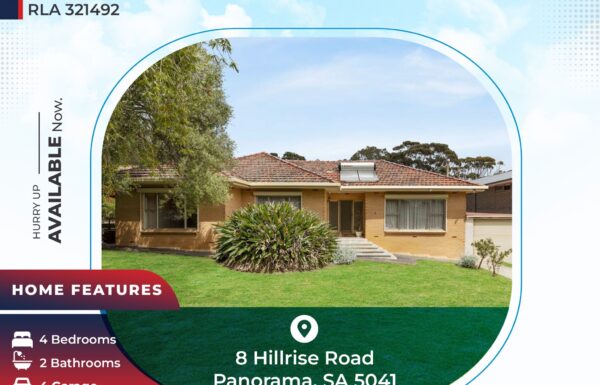 8 Hillrise Road Panorama, SA 5041